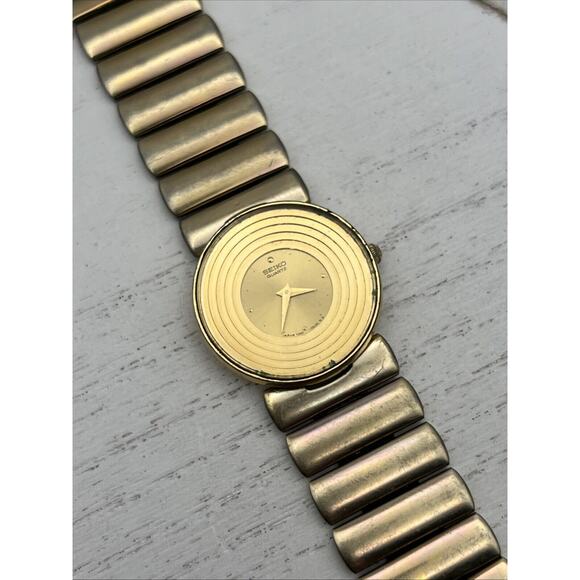 Vintage Seiko Gold 90s Ultra Rare